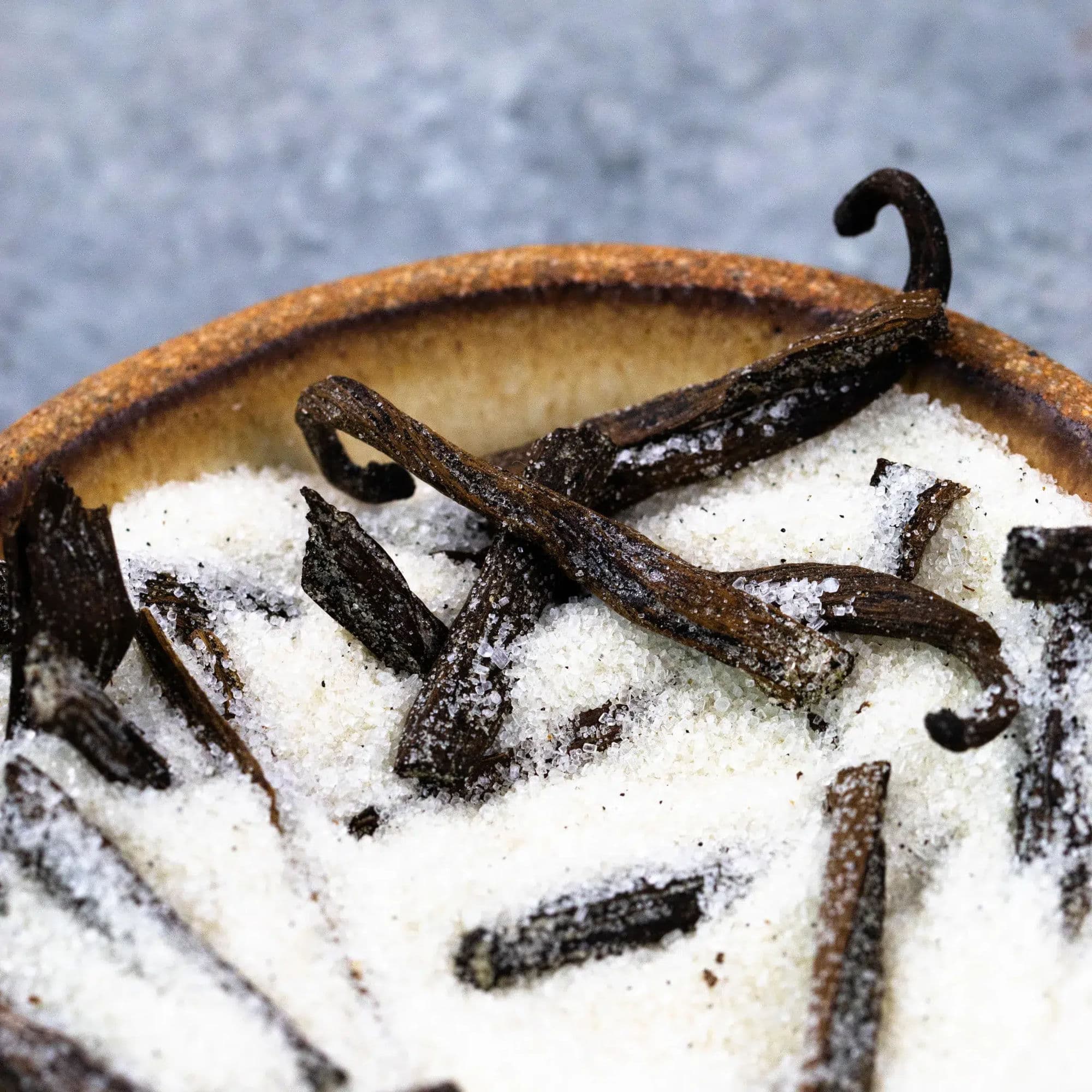 Homemade Vanilla Sugar, Two Ways